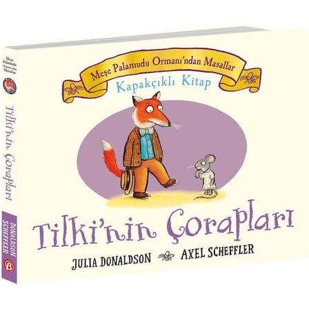 Beta Kids Tilkinin Çorapları Julia Donaldson Çocuk Öykü Kitabı 12 Sayfa 2023 Yılı Türkçe