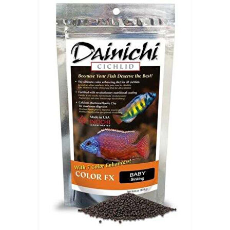 Dainichi Cichlid Color Fx Baby Sinking 1Mm 100 Gr