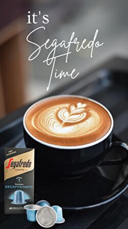 Segafredo Decaffeinato Nespresso Uyumlu Kapsül Kahve 10'lu Kutu