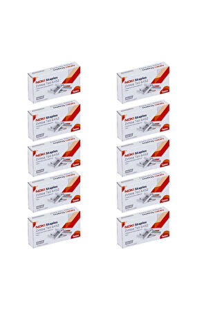 Noki Zımba Teli No:10 Beyaz 10 Kutu(10.000 ADET ZIMBA TELİ)