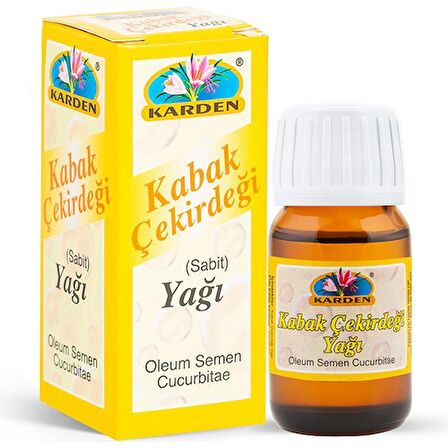 Karden Kabak Çekirdeği Yağı 50 ML