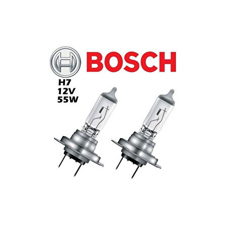 H7 12V 55W Far Ampülü 2 Adet Set
