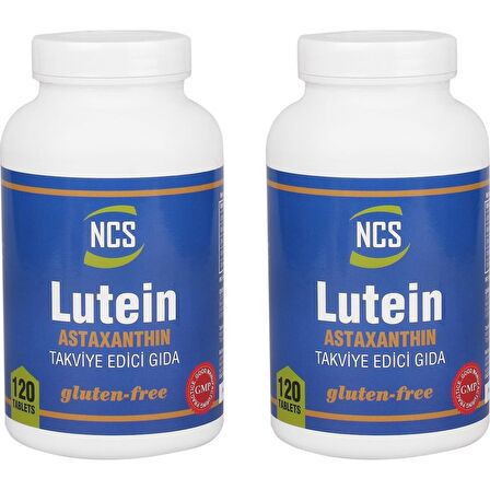 Ncs Lutein 15 Mg Astaxanthin (Astaksantin) 12 mg 2 KUTU 240 Tablet