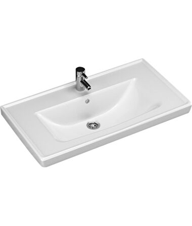 Turavit Safir 080 cm Etejerli Lavabo