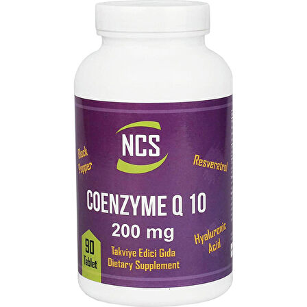 Ncs Coenzyme Q-10 200 Mg 90 Tablet