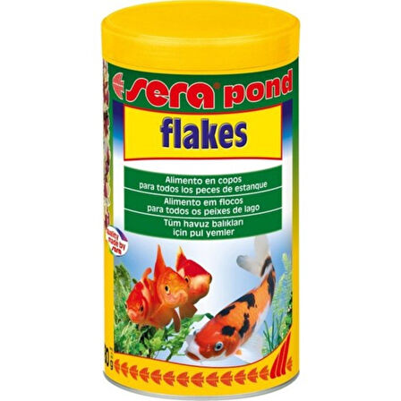 Sera Pond Bio Flakes Havuz Balığı Pul Yemi 1000Ml