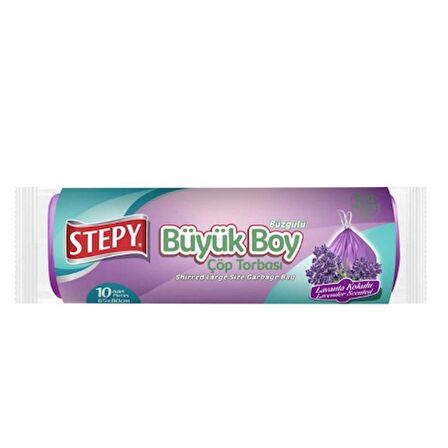 Stepy Çöp Torbası Büyük Boy Çilek, Lavanta, Limon