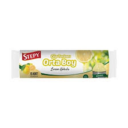 Stepy Çöp Torbası Büyük Boy Çilek, Lavanta, Limon