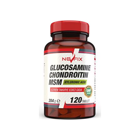 Nevfix Glucosamine Chondroitin Msm Hyaluronic Acid 120 Tablet