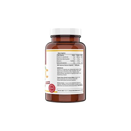 Ncs Vitamin C 1000 Mg 120 Tablet Biotin 120 Tablet Çinko