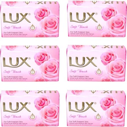 Lüx Sabun Soft Touch 80 gr x 6