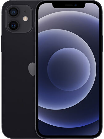 Apple iPhone 12 128 GB Siyah Outlet (Apple TR Garantili)