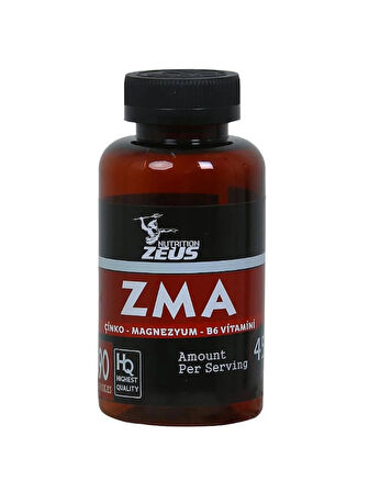 Zeus Nutrıtıon ZMA 90 Kapsül (ÇİNKO - MAGNEZYUM - B6 VİTAMİNİ )