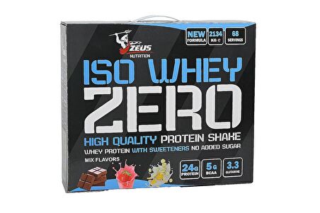 Zeus Nutrıtıon Zero Isole Whey Protein Mix Aroma 68 Servis