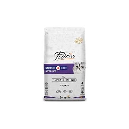 Felicia Adult Cat Light & Sterilised Somonlu Kısır Yetişkin Kedi Maması 12 kg