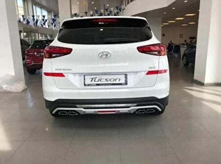 Hyundai tucson arka tampon koruması difüzör 2018-2021