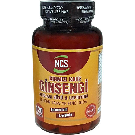 Ncs Kırmızı Kore Ginseng 120 Tablet