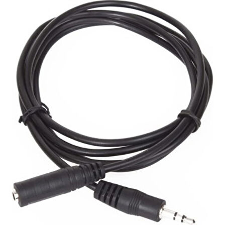 HADRON HDX1004 (4358) 1,2 METRE Erkek Dişi Aux Kablo Aux Uzatma Kablo M/f 1.2 M
