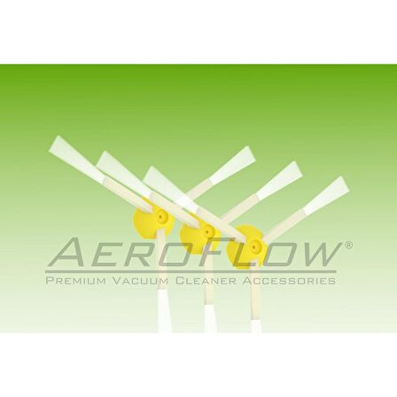 Aeroflow İ-Robot Roomba 600/800/900 Serisi Uyumlu Yan Fırça 3'Lü Paket