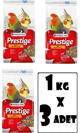 Versele Laga Paraket Sultan Cennet Papağanı Yemi 1 kg x 3 Adet