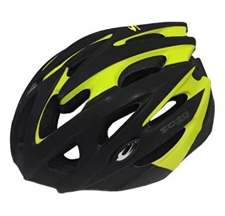 Zozo MV29 Işıklı Kask Siyah/Lime M