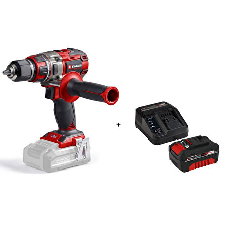 Einhell Tp-Cd 18/80 Li Bl Solo Darbesiz Matkap Vidalama + 1 x 4 Ah Starter Kit Akü