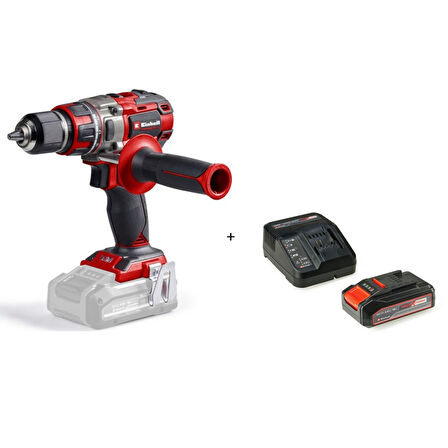 Einhell Tp-Cd 18/80 Li Bl Solo Darbesiz Matkap Vidalama + 1 x 2.5 Ah Starter Kit Akü