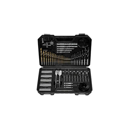 Einhell Tp-Cd 18/50 Li-I Bl Solo Akülü Vidalama + 2 x 4 Ah Akü ve 103 Parça Uç Seti (Çanta Dahil)
