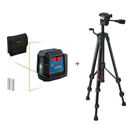 Bosch Gll 12-22 G Çizgi Lazeri + TT150 Tripod