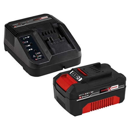 Einhell Te-Rs 18 Li-Solo Eksantrik Zımpara + 1 x 4 Ah Starter Kit Akü ve Şarj Aleti