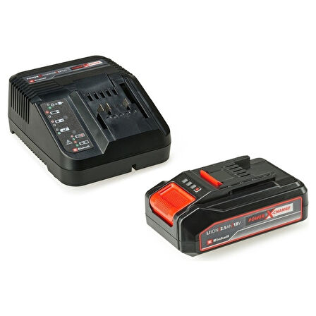 Einhell Tc-Cd 18/35 Li Solo Akülü Vidalama Seti + 1 x 2.5 Ah Starter Kit ve 32 Parça Bits Uç