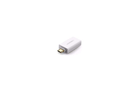 Ugreen Micro USB OTG USB 2.0 Çevirici Adaptör, Beyaz