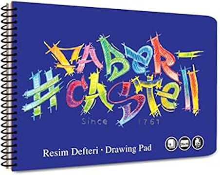 Resim Defteri Logo, Karton Kapak 35x50, 15 Yaprak