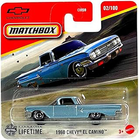 C0859 1:64 Tekli Arabalar 1960 CHEVY EL CAMINO JFT05