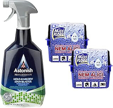 Astonish Küf Temizleyici 750 Ml + 450 G Nem Alıcı 2 Adet