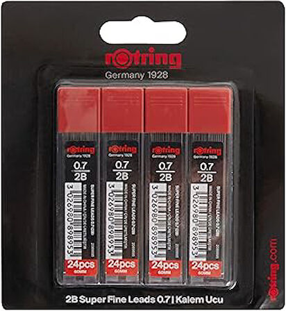 Rotring Super Polimer Kurşun Kalem Ucu , 4'lü Paket, 0.7 mm - 2094211