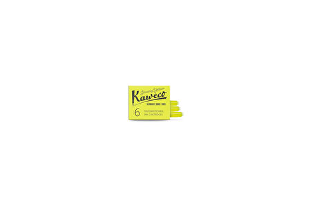 Kaweco 10001220 Dolmakalem Kartuş Neon Sarı 6'Lı