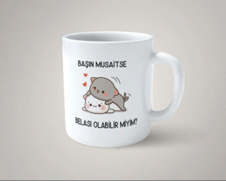 Başın Müsaitse Belası Olabilir Miyim? Espirili Kupa Bardak