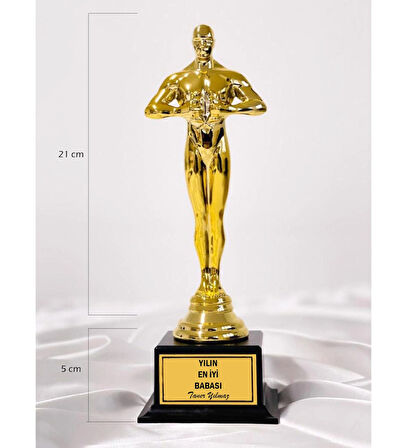Yılın En Iyi Babası Mesajlı Babalara Özel Oscar Ödülü