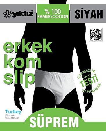 Yıldız 130 Siyah Kom Slip