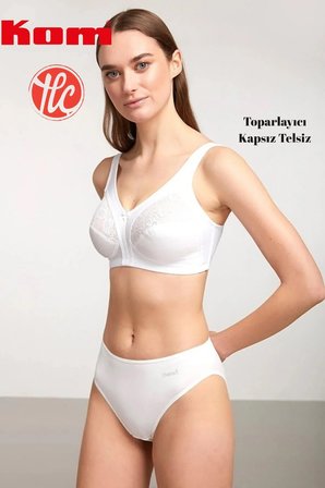 Ayarlanabilir Sabit Askılı Barbara Balensiz Yüksek Kaliteli Toparlayıcı Kapsız Telsiz Kadın Süt