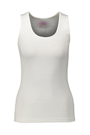 Yıldız 2320 Kadın Askılı Sıcak Tutan Termal Atlet Ekru