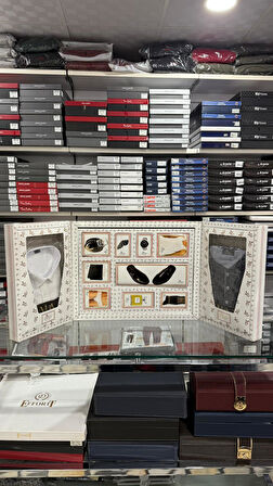 İmaj 03017 Lüks Damatlık 11 Parça Çeyiz Gömlek Pijama Saat Set