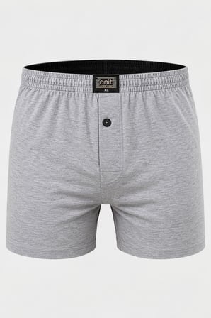 Gd Goldoremi Premium Erkek %100 Pamuklu Likralı Terletmez Rahat Bol Kalıp Düğmeli Boxer