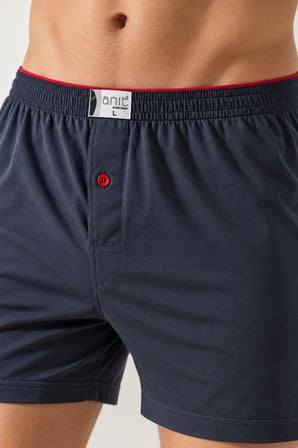 Gd Goldoremi Premium Erkek %100 Pamuklu Likralı Terletmez Rahat Bol Kalıp Düğmeli Boxer