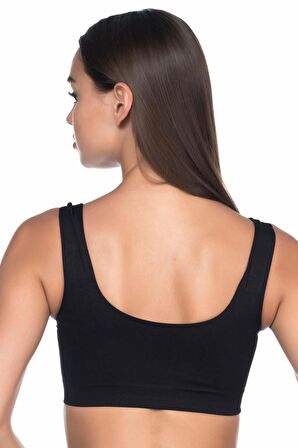 M.I 4015 Dikişsiz Dekolte Toparlayıcı Sütyen 