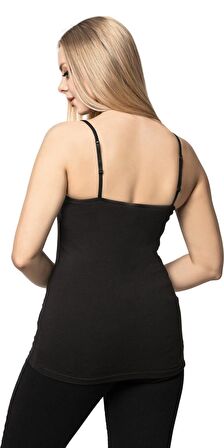 LÜX DRM 053 Ayar Askılı Pamuklu Likralı Atlet