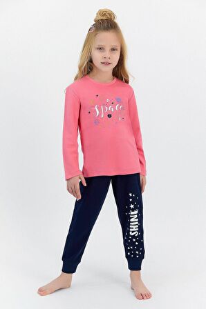 Roly Poly 2565 Space Kız Çocuk Pijama Takımı