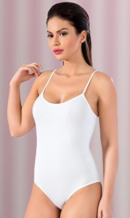 Lüx Drm 054 Kadın Çıtçıtlı Ayar İp Askılı Boy Body