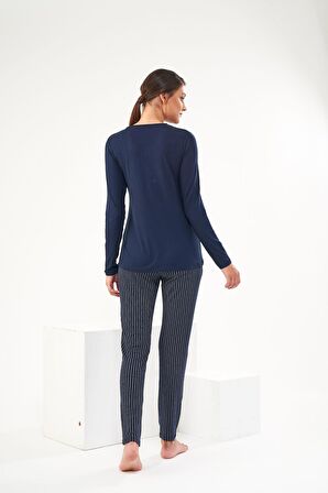 Pjs 22430 Kadın Patlı Pijama Takım